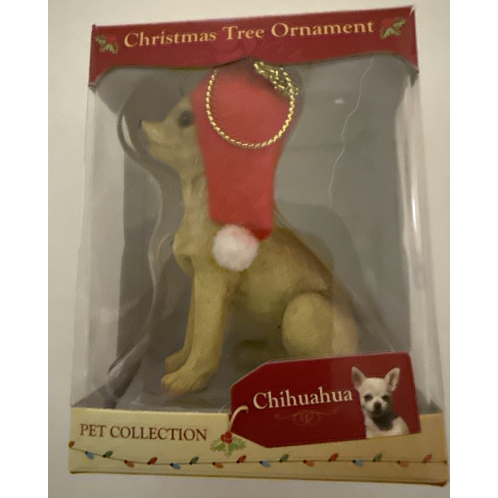 Chihuahua Christmas Boxed Ornament